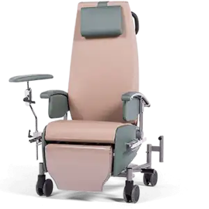 Careline - Transport- & Behandlingsstol, DEMO-STOL (uden prøvetagningsarmlæn)