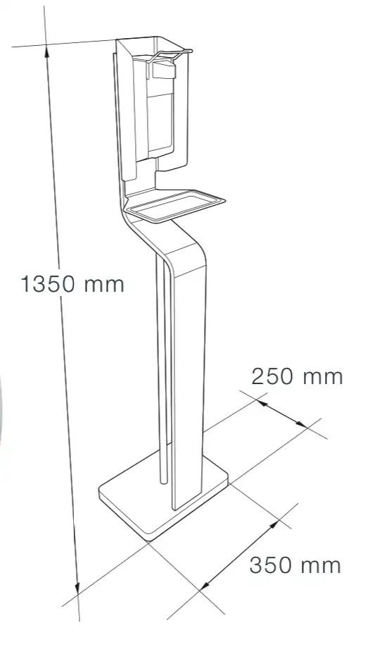 H.U.G.O mål og dimensioner