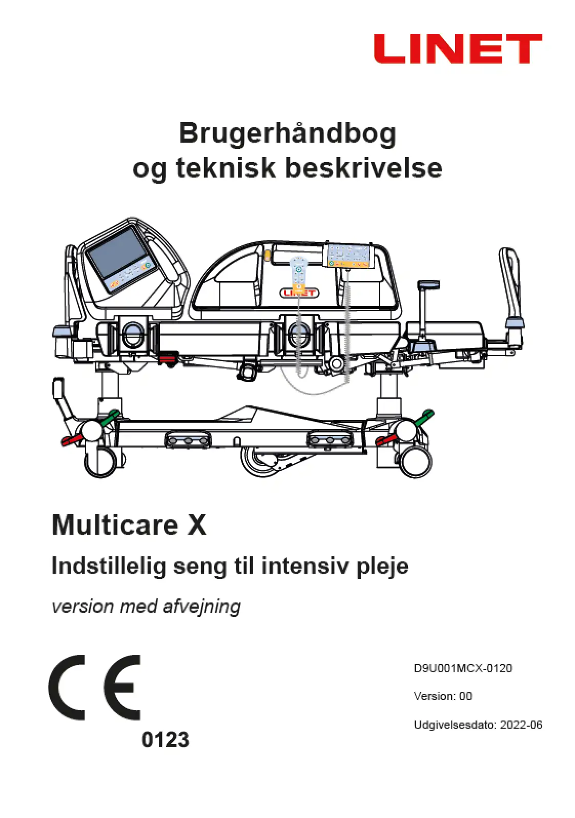 Brugervejledning Multicare X Intensivseng