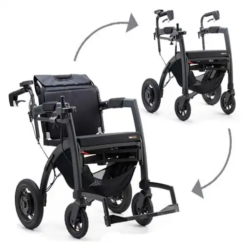 Rollz Motion Electric rollator og transportstol i ét