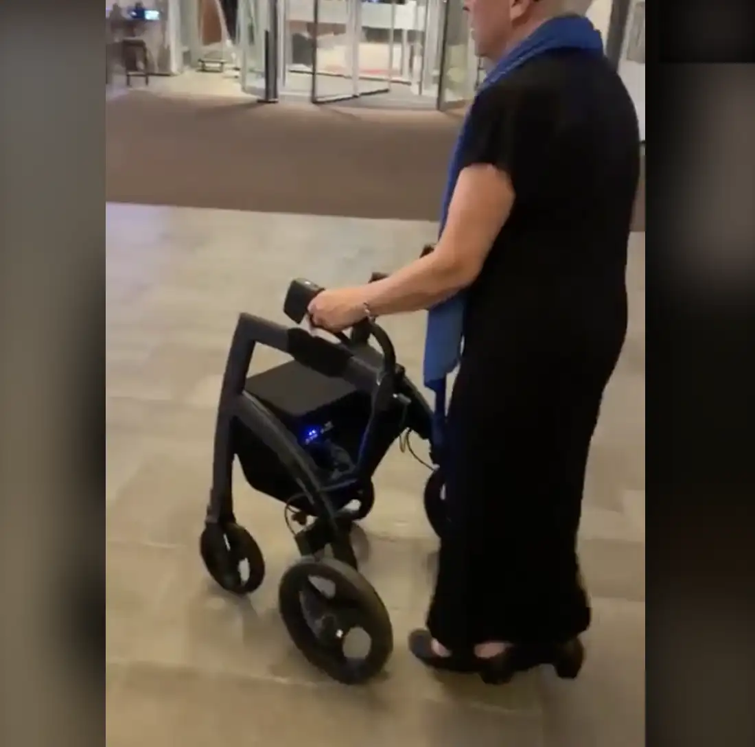 Parkinson rollatoren Rollz Motion Rhythm har store fordele for parkinsonpatienter