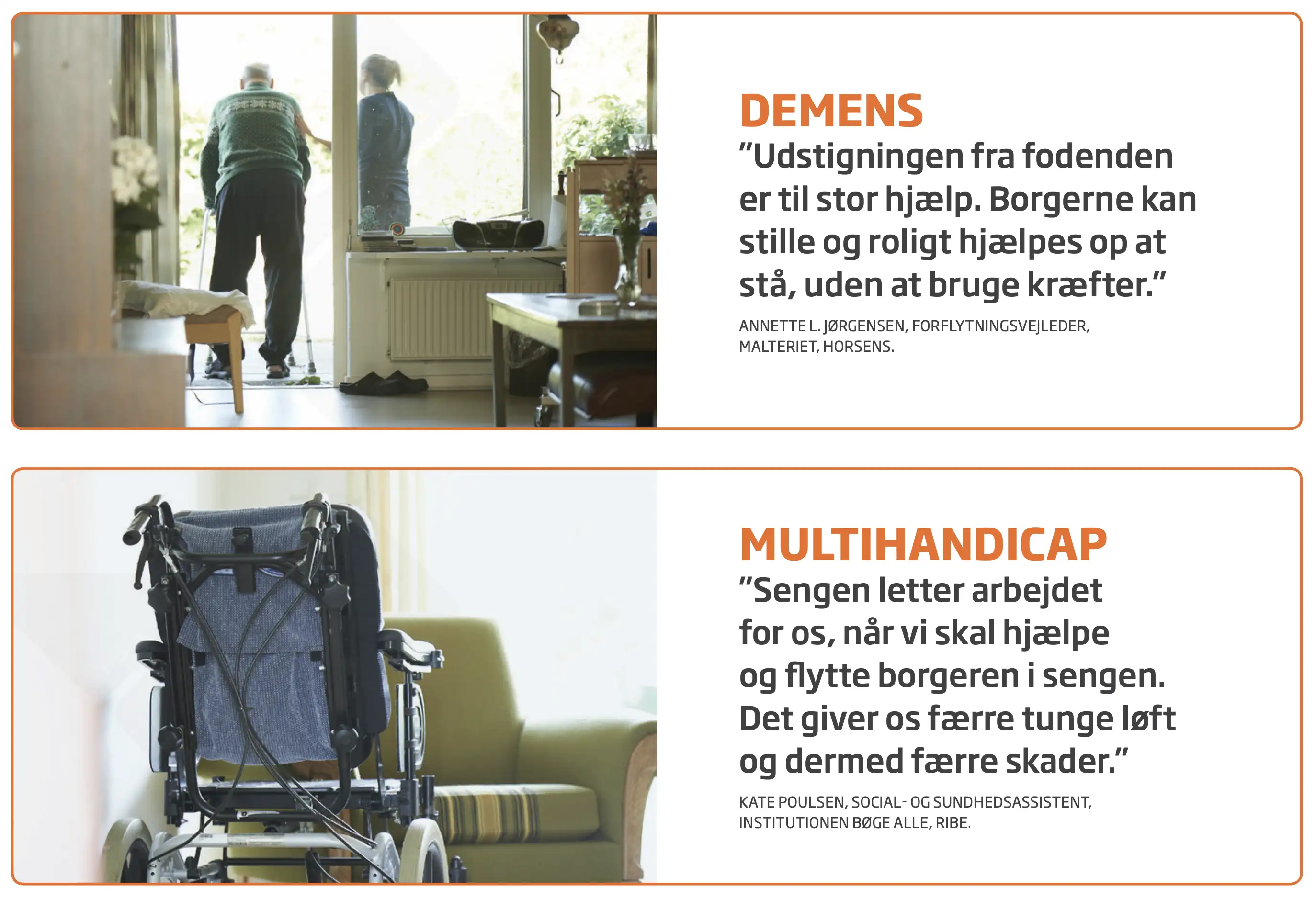 Det siger kunderne om den innovative plejeseng OPUS 5 Care
