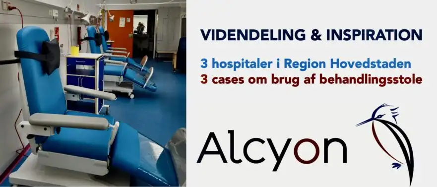 3 cases fra 3 hospitaler I Region Hovedstaden om brug af behandlingsstole