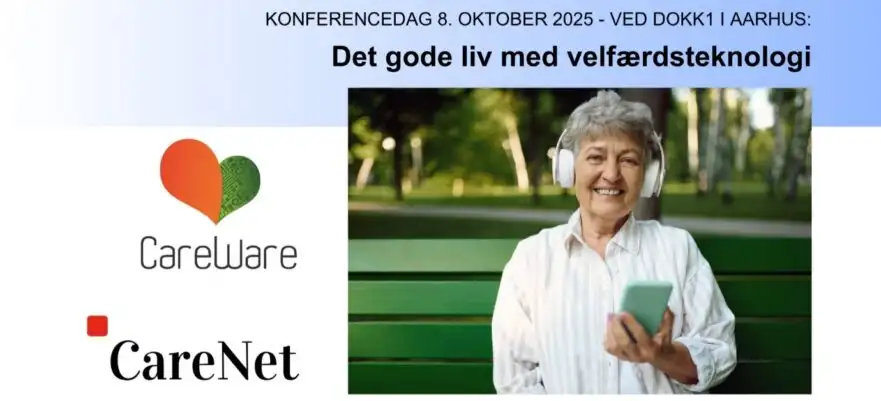 Alcyon udstiller vores nye drejeseng Orbit på konferencen Det gode liv med velfærdsteknologi på DOKK1 i Aarhus